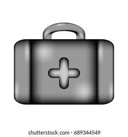 First aid sign icon on white background. Vector illustration.