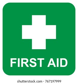 first aid sign logo