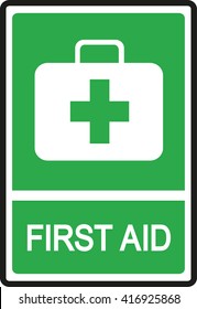 First Aid Sign Vector