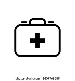 First Aid Sign Vector Icon Design Template