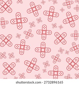 First aid stunning element trendy design vector Illustration colorful background.eps