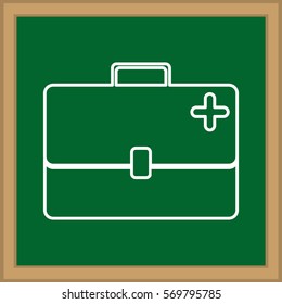 First aid suitcase