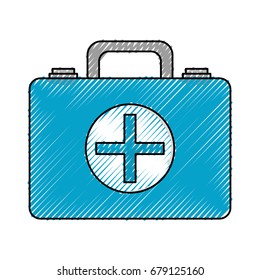 First aid suitcase