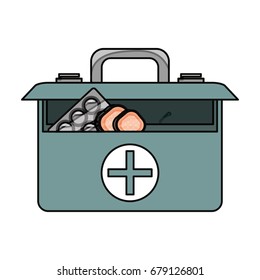 First aid suitcase