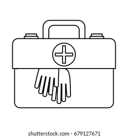 First aid suitcase