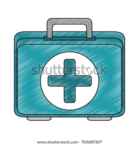First aid suitcase