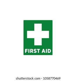 First aid symbol vector