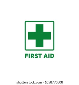 First aid symbol vector