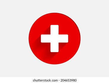 First aid symbol- vector illustration