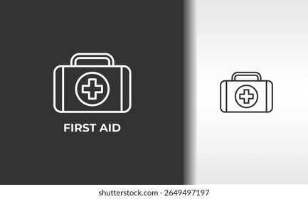 First Aid Vector, Icon Or Logo Sign Isolated Symbol Illustration