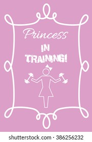 First of all ... Make yourself proud
Vector motivational poster on pink background with curly frame and white letters