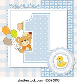 first anniversary card