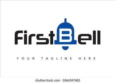 First bell business logo design concept