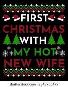 First Christmas with my hot new wife
