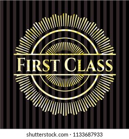 First Class shiny emblem