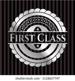 First Class silver badge