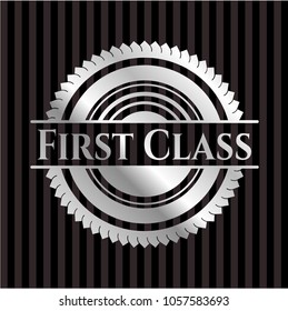        First Class silvery badge