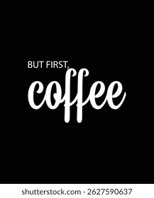 Mas o primeiro projeto de camiseta de café