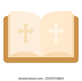 first communion bible isolated design