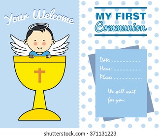 First Communion Boy