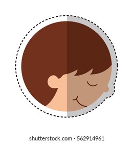 first communion boy character vector illustration design