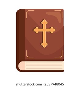 first communion catholic bible isolated