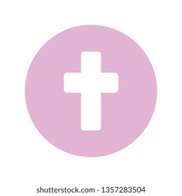 first communion cross icon