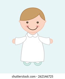 first communion design, vector illustration eps10 graphic 