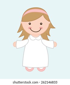 first communion design, vector illustration eps10 graphic 