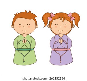 first communion design, vector illustration eps10 graphic 