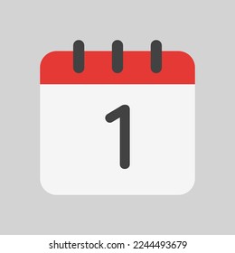 First date icon in flat style, use for website mobile app presentation