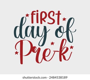 First Day Of Pre-k, Teacher Gift ,First Day Of School ,Kids Back To School T shirt, Gaming School T shirt