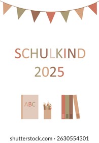 Erster Schultag 2025, zurück zur Schule, Schulkind