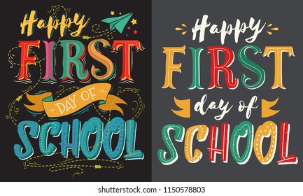 First Day Of School Images Stock Photos Vectors Shutterstock