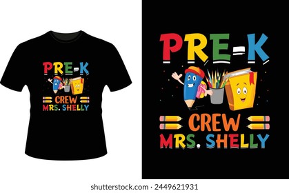 First day of school t-shirt design or first day of school poster design or first day of school illus