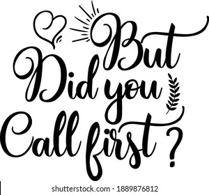 But first did you call, door mat vector file
