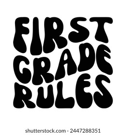 First grade rules wave design