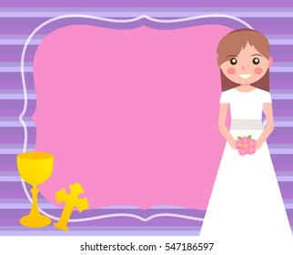 First Holy Communion, invitation