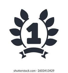 first icon. vector.Editable stroke.linear style sign for use web design,logo.Symbol illustration.