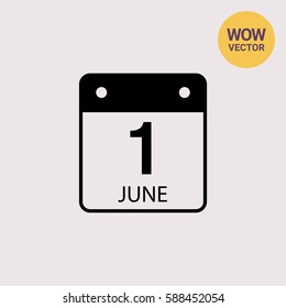 First June Calendar Page Icon