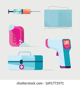 Erste-Kit-Vektorillustration-Illustration