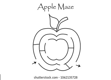 Apple Worksheet Images Stock Photos Vectors Shutterstock