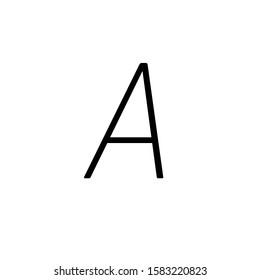 First Letter for Alphabet and Writing