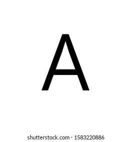 First Letter for Alphabet and Writing