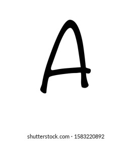 First Letter for Alphabet and Writing