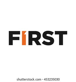 first logo vector.