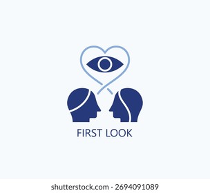 Ilustração De Vetor Isolada De Ícone Ou Logotipo Da Primeira Aparência