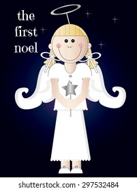 The FIrst Noel Angel with Star