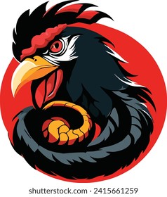 First piece of the rooster with claw-