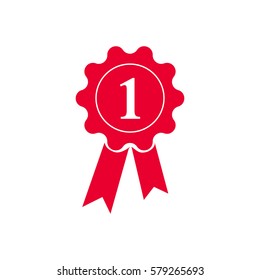 First place award icon. 
